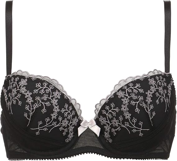 Amazon アモスタイル インナーセット デイリーamostyle 3 4カップブラ ブラ ショーツセット5 Amst1318 Whu Mini Jx レディース M014 ブラック C65m セット 通販