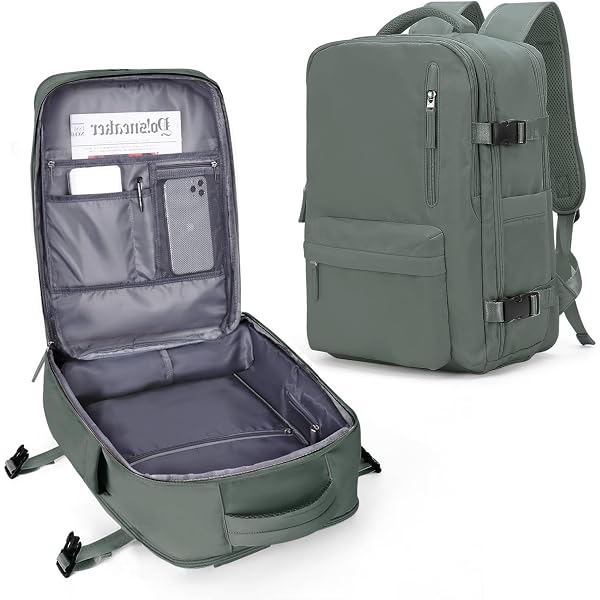Amazon.com: VECAVE Carry On Backpack for Women,Large Travel  display picture 2
