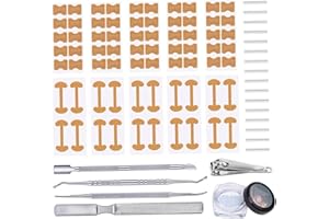 Ingrown Toenail Corrector Set Professional Pain Relief Ingrown Toenail Kit with Nail Strips, Corrector Patch, Pedicure Tools 