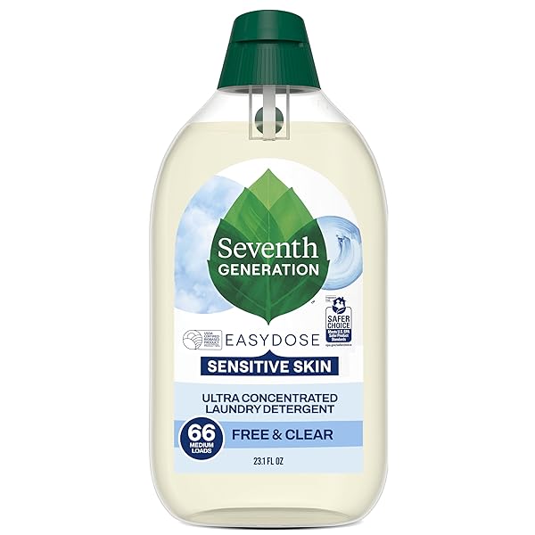 SEVENTH GENERATION EASYDOSE LAUNDRY DETERGENT, ULTRA CONCENTRATED: 66...