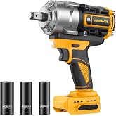 AIDERAR Impact Wrench for DeWalt Battery 1328Ft-Lbs (1800N.m) Impact Driver | 1/2" Impact Gun 3-Speed High Torque Power Tool for Tire Removal, Rusted Bolts, Heavy Equipment(No Battery)