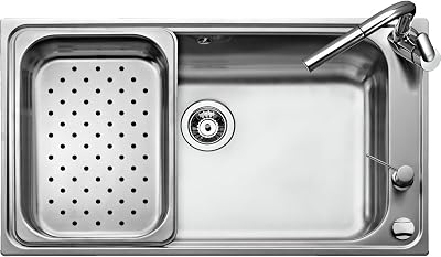 12127001 Fregadero, Acero Inoxidable