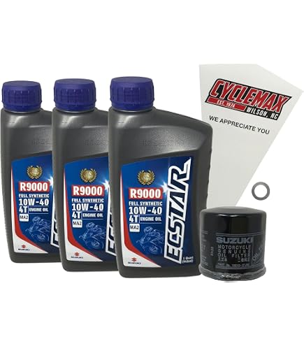 MOTUL 5000 10W40 Oil & Filter Service Kit For Suzuki DL650 V-Strom 2004-2022 – Made In France - View #2