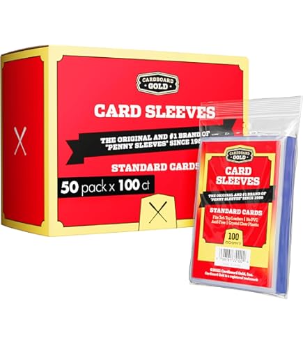 Amazon.com: Cardboard Gold PSA Graded Card Sleeves  2500 Count Clear  Display Without PSA Logo, Resealable Slabs Sleeve - Precise Fit Slab  Protector for Grading Baseball Football Gaming Trading Sports Cards :