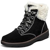 Orthofeet Women's Orthopedic Leather Stella Lace-Up Boots