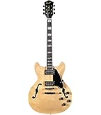Amazon.com: Grote 335 Style Jazz Electric Guitar Flame Maple top