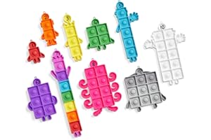 hand2mind Numberblocks Sensory Bubble Poppers
