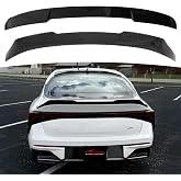 YHoptional Rear Spoiler Roof Spoiler Body Kit for 2025-2026 Kia K5 GT-Line/GT/LXS/EX/LX/Optima, Kia K5 GT Line Accessories Rear Trunk Wing Spoiler Rear Window Top Wing (Gloss Black)