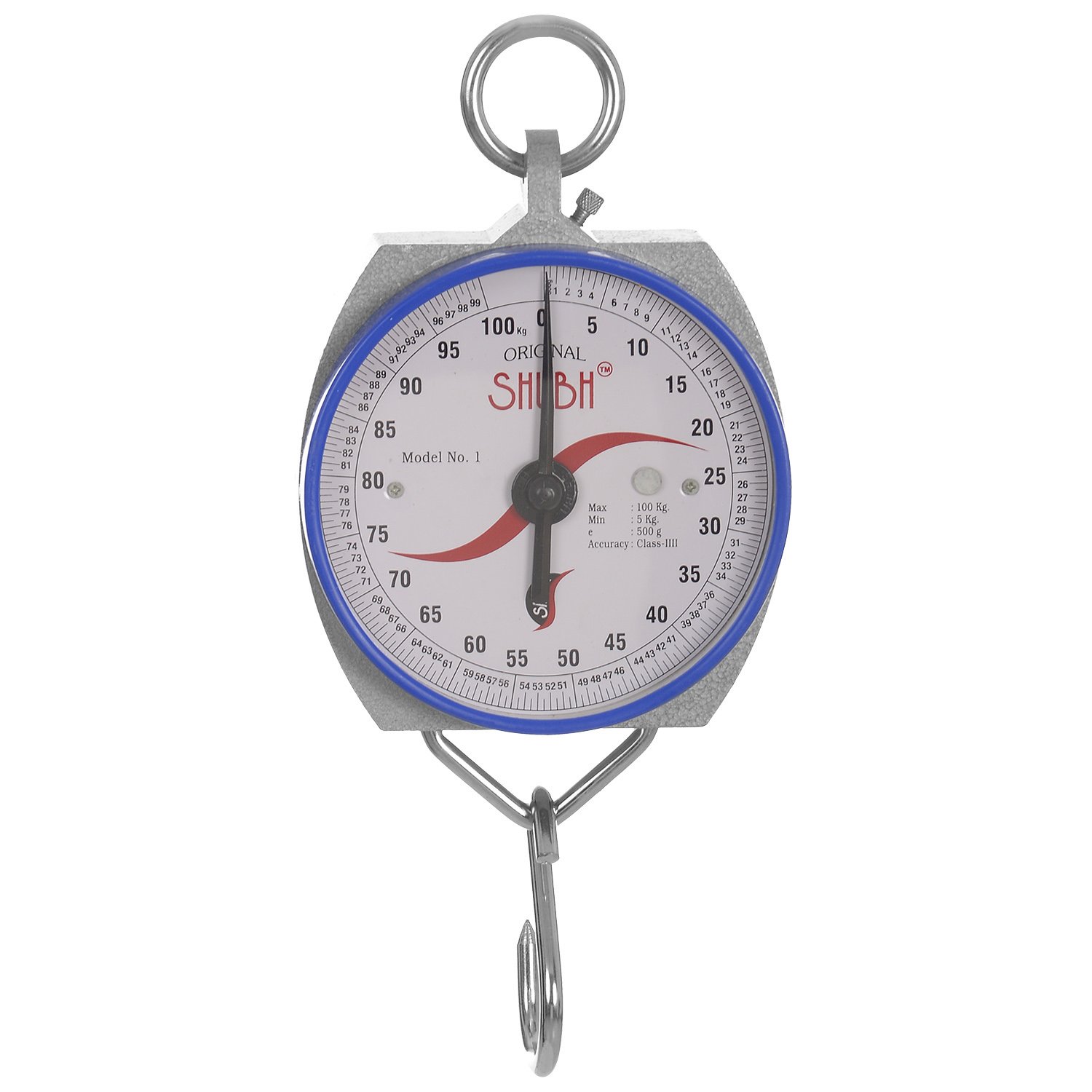 Subh Circular Type Round Spring Balance Scale 8"x8"x3", 25 kg Amazon