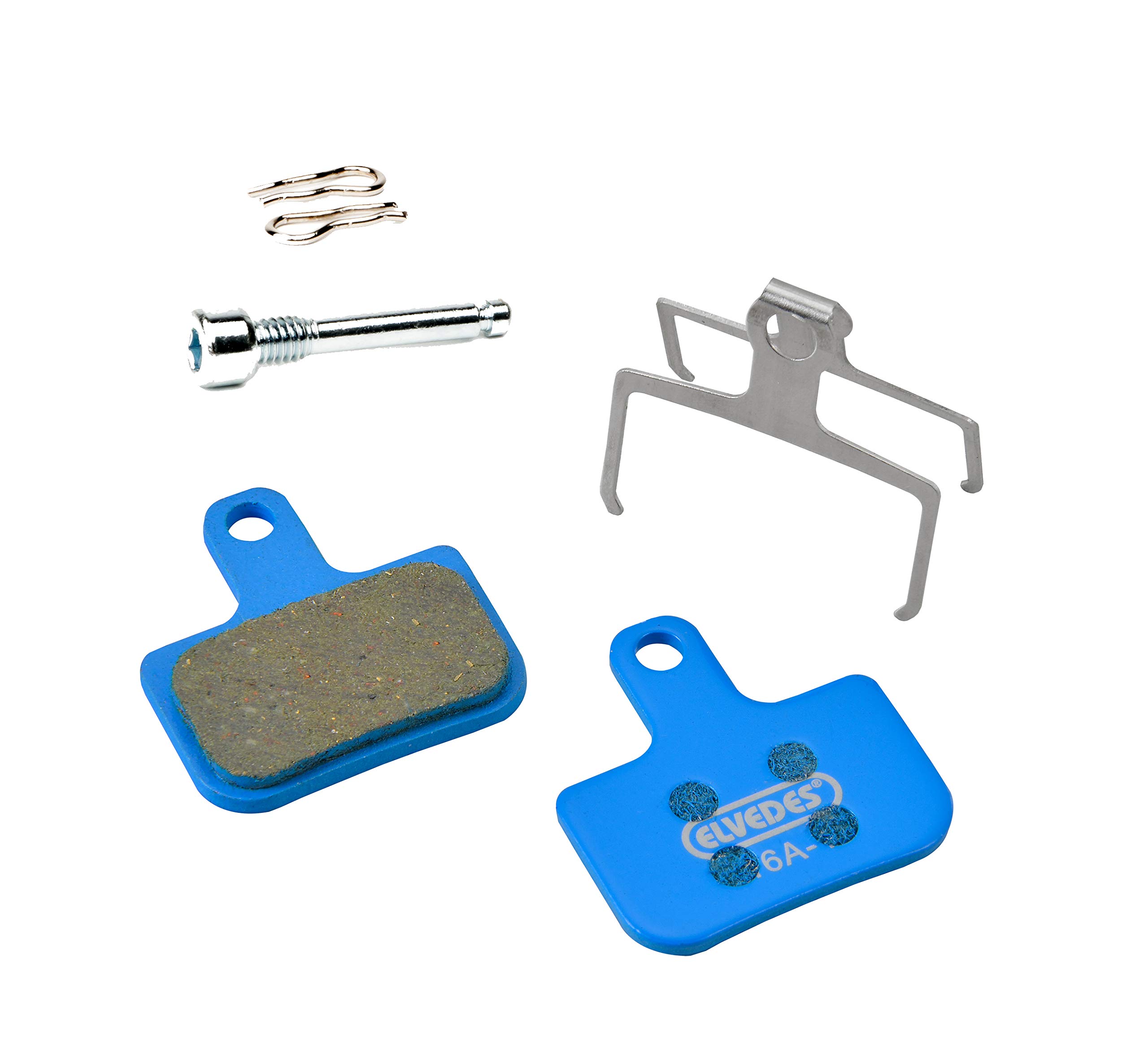 Elvedes AVID DB1/DB3 Unisex Adults' Brake Pads for Cycle/MTB/E-Bike/Mountain Bike/Road Bike, Blue, Standard