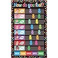 Emotions Feelings Pocket Chart How Do You Feel Chart for Kids Classroom Decor Bulletin Board Teacher Supplies for Classroom Nursery Daycare, Calm Down Corner Pocket Chart for Classroom