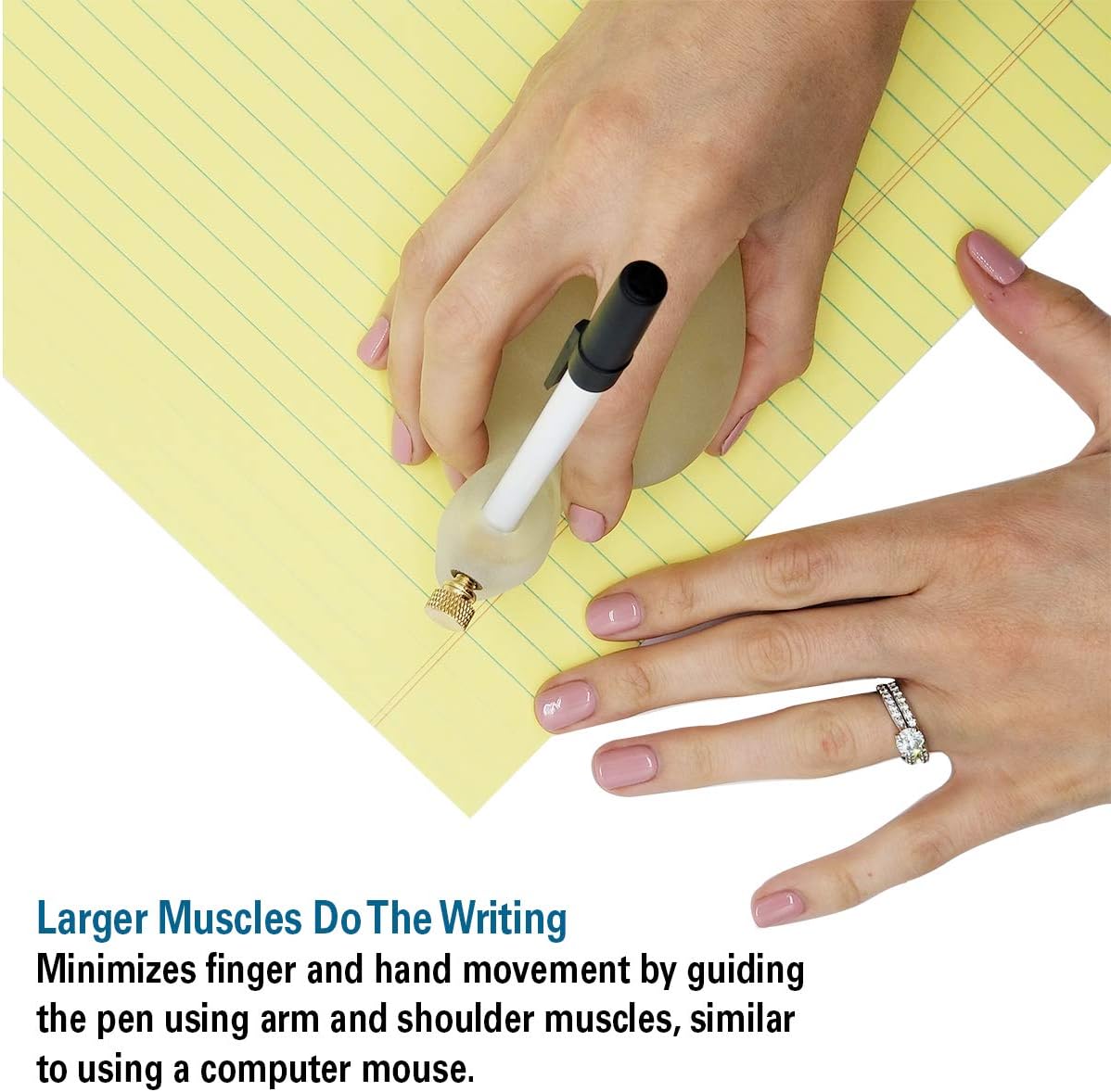 Writing Aide for Adults, Children. Achieva Writing-Bird Handwriting Aid, Pencil Pen Holder. Right or Left Handed Writing Device - Arthritis, Tremors, Stroke, Neurological Disorder, Carpal Tunnel.: Health & Personal Care