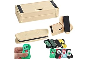 Magnetic Fingerboard, 2026 new Portable Pro Mini Fingerboard, Pocket-Sized Fidget Toy for Stress Relief, Focus, and Finger Sk