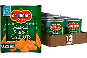 Del Monte Sliced Carrots, 8.25 Ounce (Pack of 12)