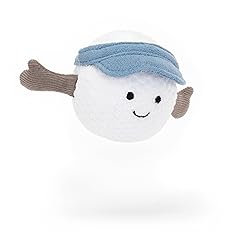 Jellycat Amuseables Golf Ball Stuffed Toy, 2.5