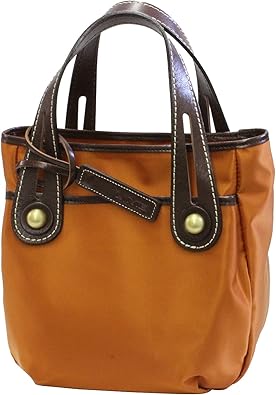 Amazon Lime Made In Japan ライムメイドインジャパン トートバッグ 本革 ｌ1453 オレンジ ナイロン レディース 日本製 ヴェリーナイロン ハンドバッグ