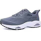 Autper Wide Toe Box Running Shoes for Men Arch Support Walking Sneakers Orthotic Slip On Tennis Shoes for Bunions Plantar Fasciitis, Flat Feet, Heel Pain Relief