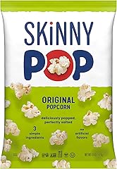 SkinnyPop Popcorn, Original, Whole Grain, Dairy-Free Snack, 4.4oz Bag