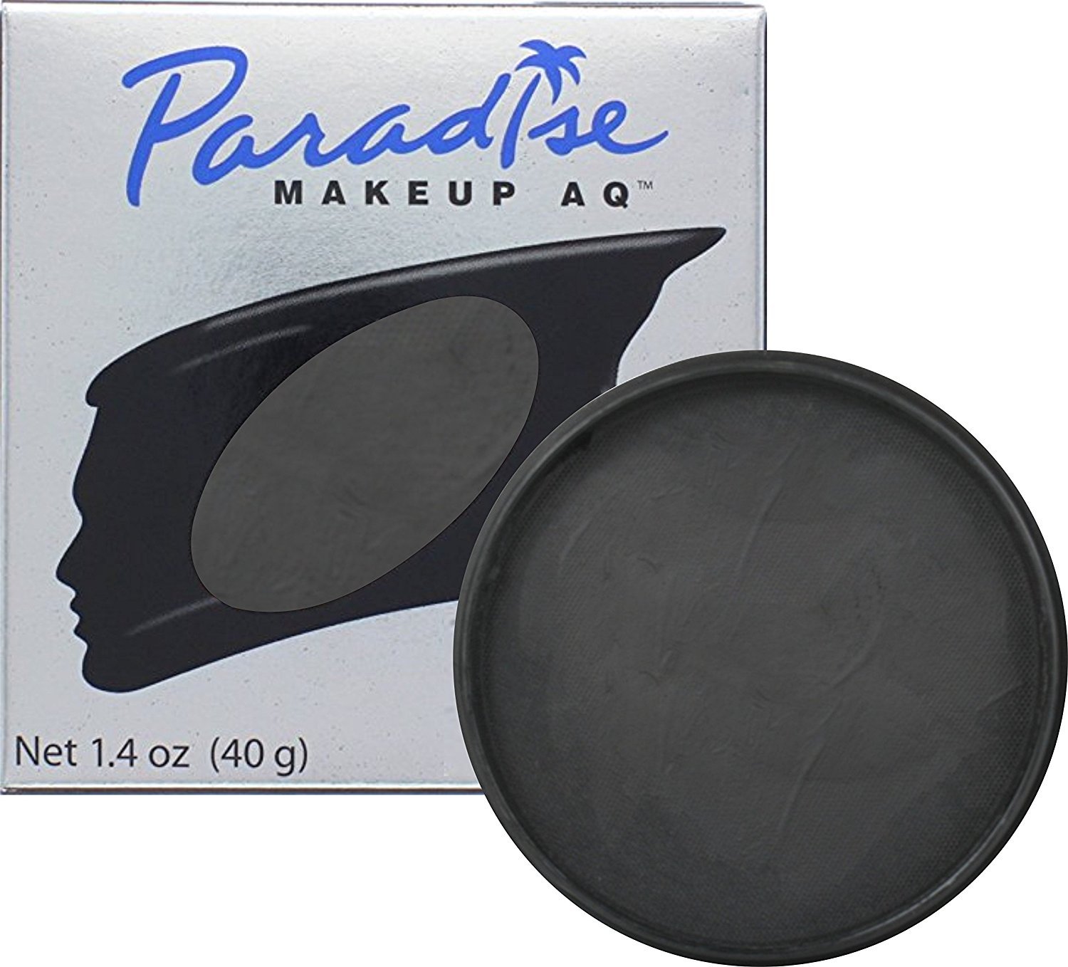 Mehron Paradise BLACK - Face and Body Paint Pro Size 1.4 oz