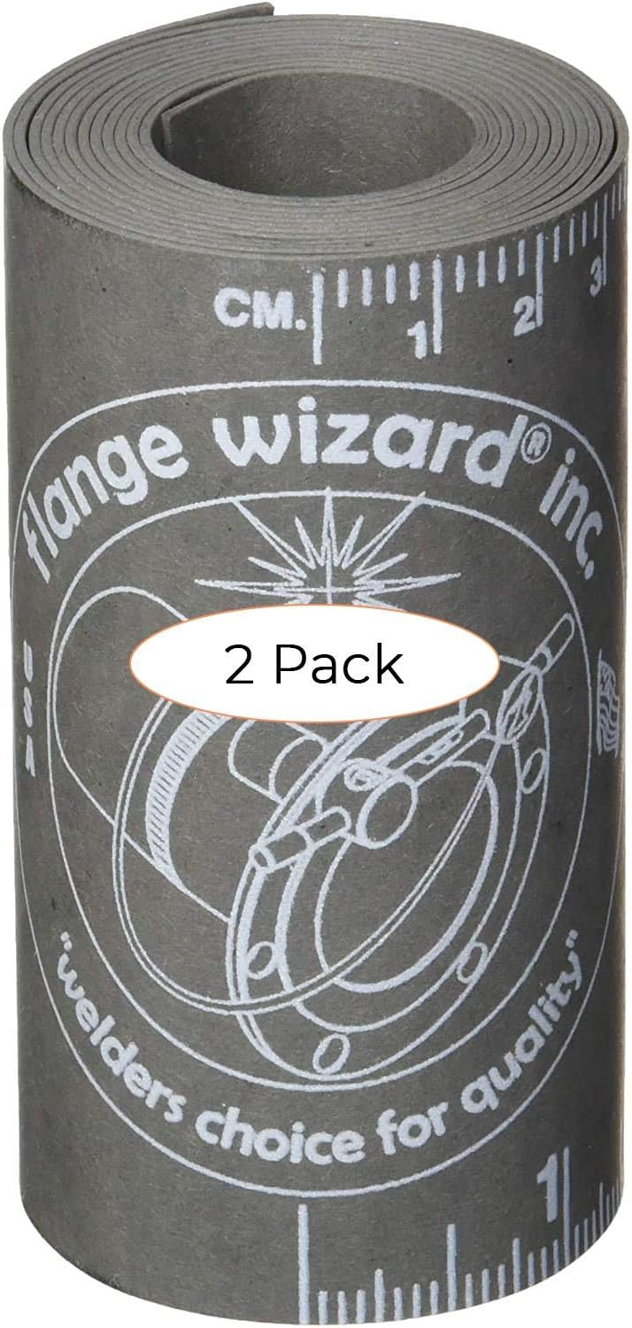 Flange Wizard 496-WW-17 WW-17 Wizard Wraps, 3 7/8" x 60", Heat Resistant, Medium: Industrial & Scientific