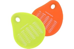 Baluue 2 Pcs Silicone Bowl and Bench Scraper Non-Stick Multipurpose Dough Scraper with Random Color
