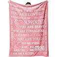 SteadStyle Get Well Soon Gifts for Women – Inspirational Recovery Blanket, Feel Better Gift After Surgery, Thoughtful Present
