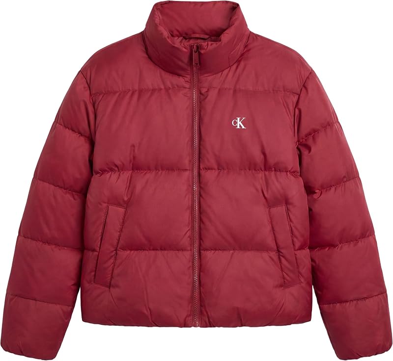 Donne Essential Mw Short Down Puffer LV047H500G Giacche, ROSSO (Rododendro), M