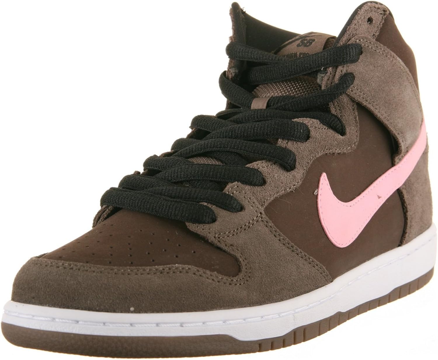 nike dunk sb high chocolate pink