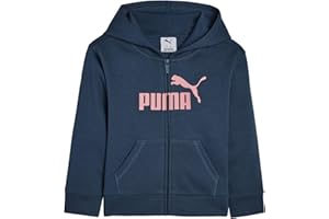 Puma Girls Core Logo Zip Up Hoodie