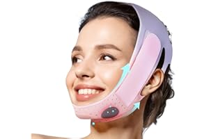 JUSRON V Line Face Tape Face Strap, Soft Silicone Chin Strap for Women and Men 23-27 Inches