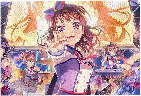 Amazon Co Jp Bang Dream ガルパ 戸山香澄 ジグソーパズル 大人用 子供用 おしゃれ 飾り物 人気のアニメ 萌えグッズ 木製ピース チャレンジングファミリーゲーム 300ピース ホーム キッチン