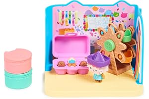 Gabby's Dollhouse, Baby Box Cat Craft-A-Riffic Room with Exclusive Figure, Accessories, Furniture and Dollhouse Delivery, Kids Toys for Ages 3 and up