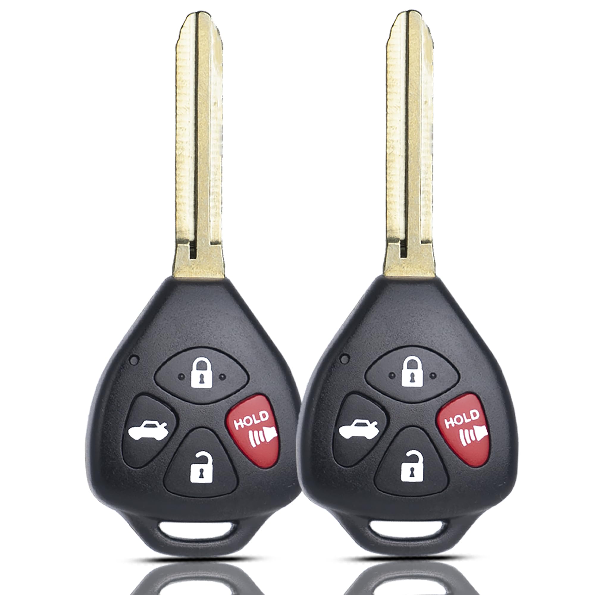Photo 1 of MechanMagic Key Fob Remote Replacement Fits for Toyota Venza 2009 2010 2011 2012 2013 2014 2015 2016/Toyota Corolla 2010-2013 GQ4-29T Keyless Entry Remote Control 89070-02620 G Chip(Pack of 2)