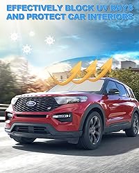 2025 Upgrade Front Windshield Sunshade fit for Ford
