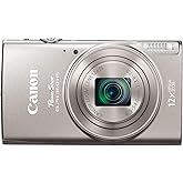 Canon PowerShot ELPH 360 Digital Camera w/ 12x Optical Zoom and Image Stabilization - Wi-Fi & NFC Enabled (Silver)