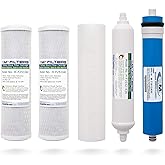 APPLIED MEMBRANES Reverse Osmosis Membrane and Filter Replacement, 50 GPD Membrane with Pre and Post Filter.