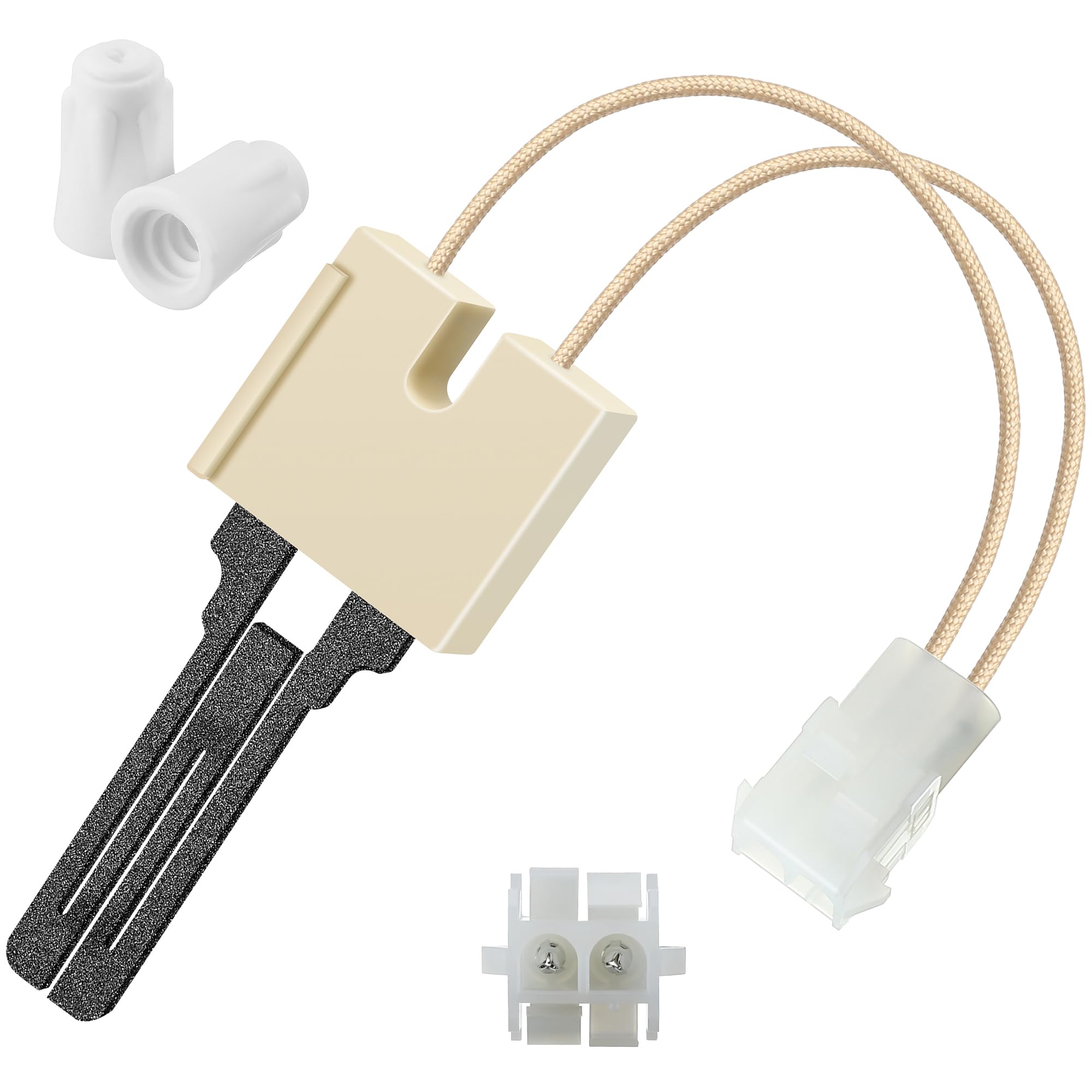 Photo 1 of Dreyoo Furnace Ignitor Replacement, Furnace Hot Surface Ignitor Direct Replacement Compatible with Coleman Evcon York Luxaire S1-02535325000, 025-32626-000 (1 Pcs)