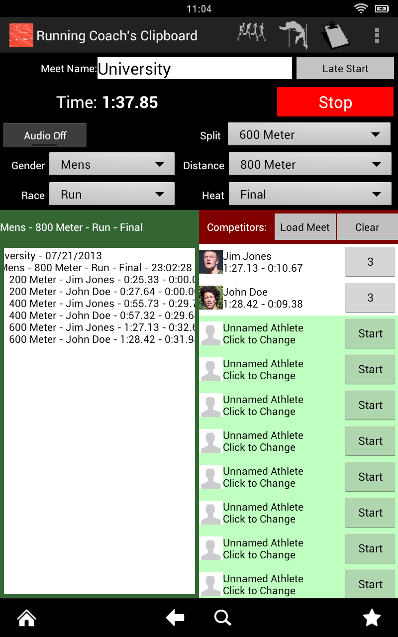 Running Coach's Clipboard (Kindle Tablet Edition)