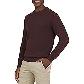 Chaps Men's Classic Fit Long Sleeve Cotton Jersey Midweight Crewneck Sweater (S-XXL)