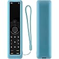 Luminous Blue Remote Case Only for SofaBaton X1 Universal Remote Shockproof Skin-Friendly Anti-Lost Remote Cover with Loop (Glow in Dark Blue)