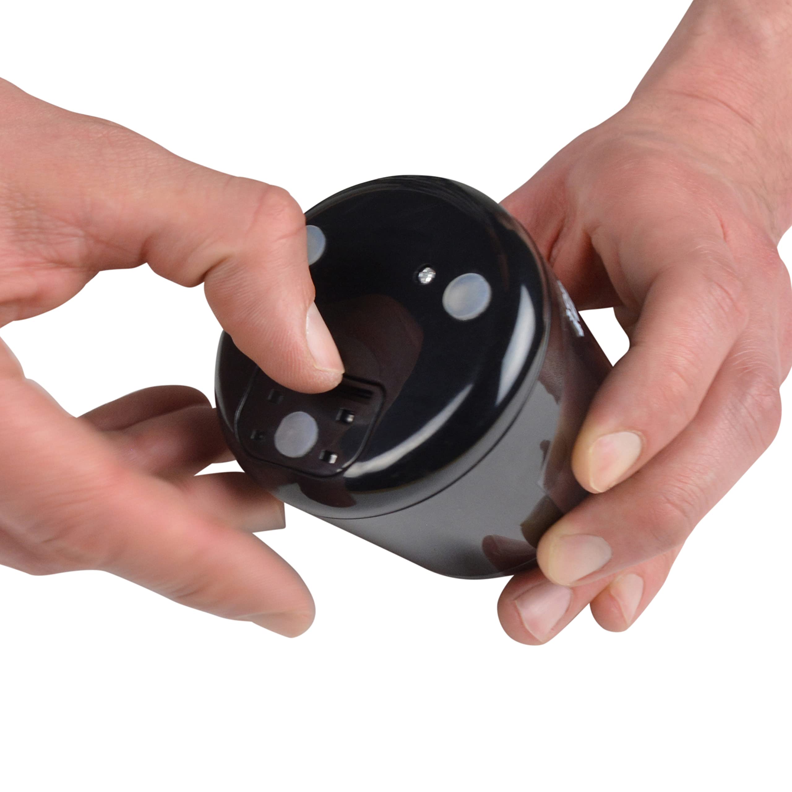 Westcott iPoint Dot Battery Pencil Sharpener, Battery Powered, 17553