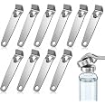 gblckadof 10Pcs Stainless Steel Mini Vial Opener Decapper Tool | ral liquid phial cap remover lifter for nurses pharmacy home