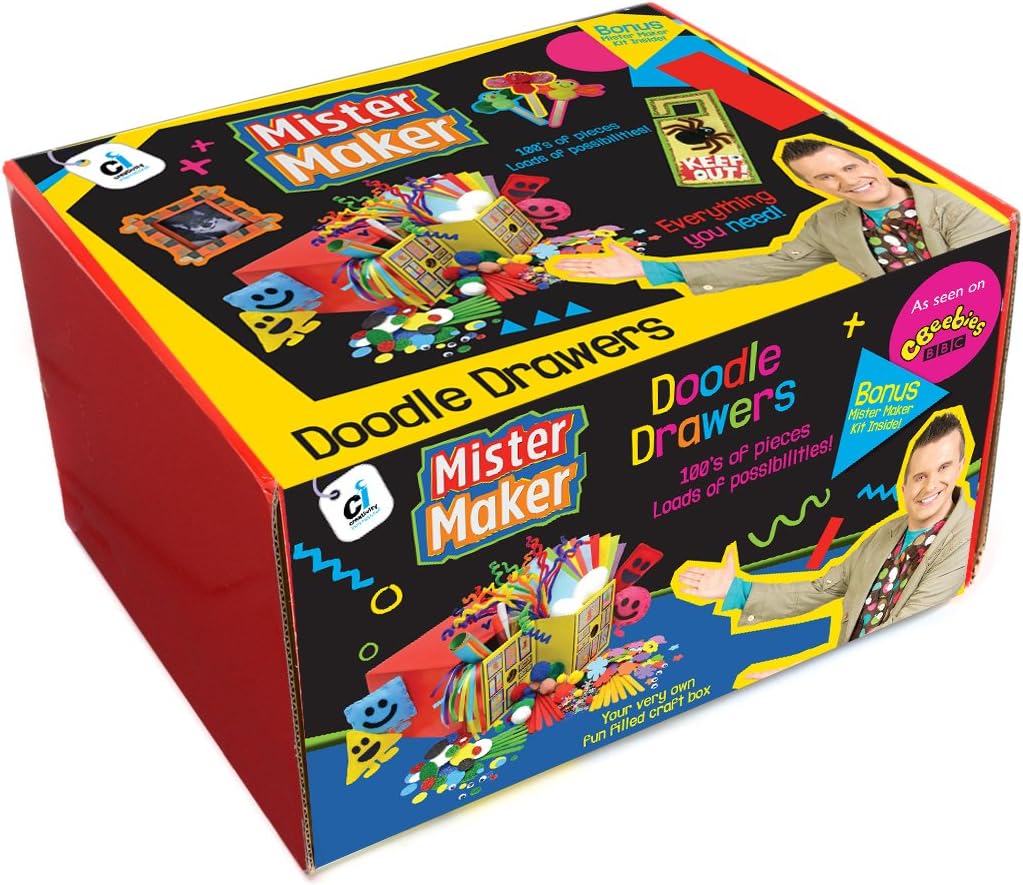 Mister Maker Bumper Box Kit Doodle Drawers Amazon Ca Office
