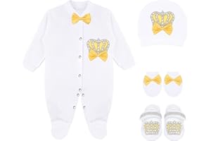 Lilax Baby Girl Newborn Jewels Layette 4 Piece Gift Set