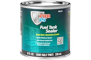 POR-15 Fuel Tank Sealer, Stops Rust, Corrosion and Leaks, Resistant to All Fuels, Alcohols and Additives, 8 Fluid Ounces