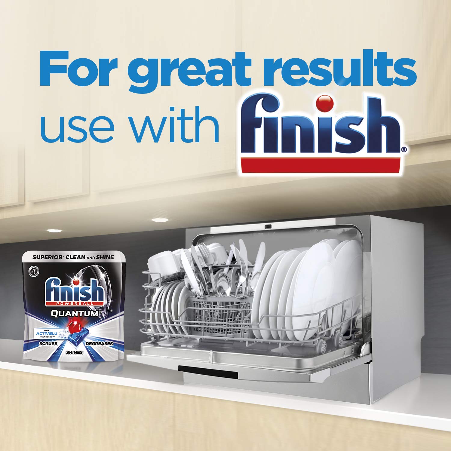Danby DDW631SDB Countertop Dishwasher, Stainless Steel
