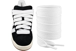 Endoto Fat Shoelaces for Adidas Campus 00s,16MM Chunky Thick Flat Wide Jumbo Shoe Laces Replacement Laces for Sneaker shoes