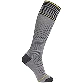 ja vie 76% Merino Wool Graduated Compression Socks for Women & Men (15-20mmHg)