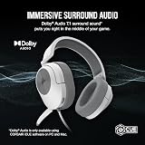 Corsair HS55 Surround Lightweight Wired Gaming Headset Dolby 7.1 White view 3
