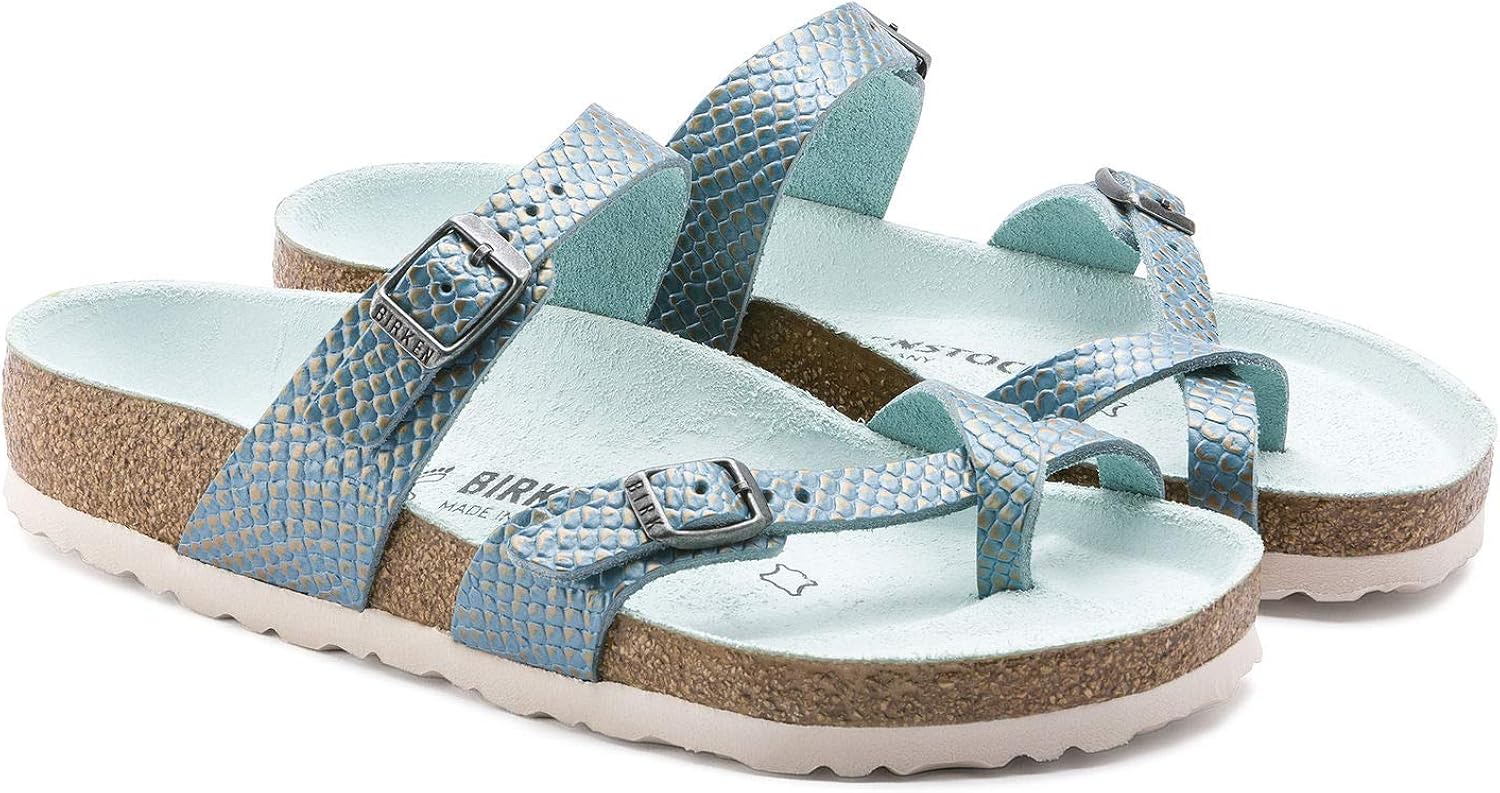 Amazon.com | Birkenstock Mayari Natural Leather | Sandals